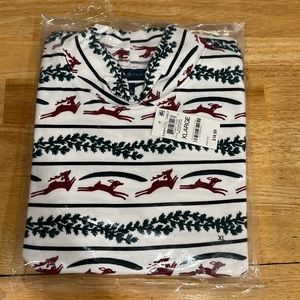 Brand New Karen Scott Long Sleeve Reindeer/ Wreaths Shirt. Size XL